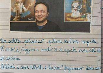 I bambini del progetto educativo didattico Pipios Alluttos e Pipias Alluttas di Iglesias ricordano Simone Sanna