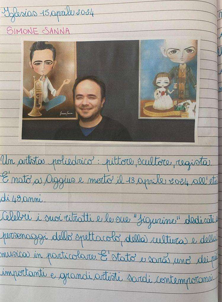 I bambini del progetto educativo didattico Pipios Alluttos e Pipias Alluttas di Iglesias ricordano Simone Sanna