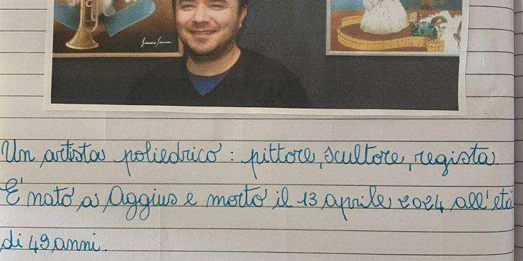 I bambini del progetto educativo didattico Pipios Alluttos e Pipias Alluttas di Iglesias ricordano Simone Sanna