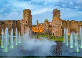 Giochi d’acqua e vapore, Caracalla ritrova l’antica magia