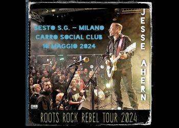 Concerto Jesse Ahern a Sesto San Giovanni il 10 maggio 2024