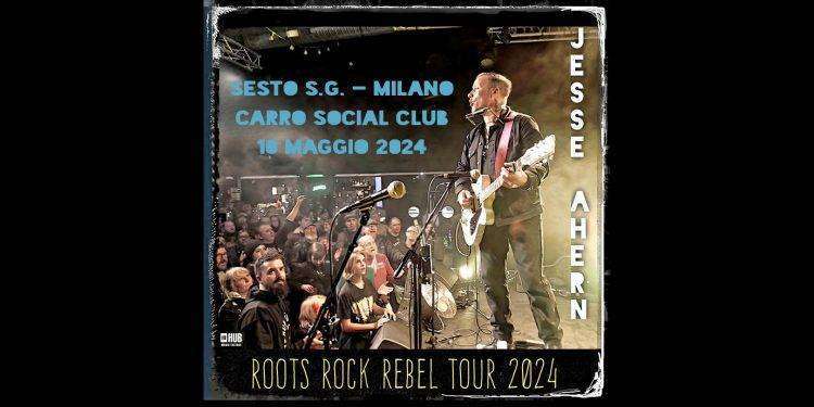 Concerto Jesse Ahern a Sesto San Giovanni il 10 maggio 2024