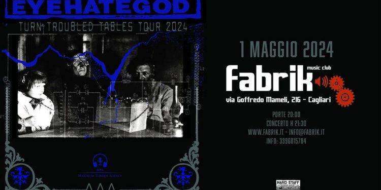 Eyehategod in concerto al Fabrik di Cagliari, appuntamento il primo maggio