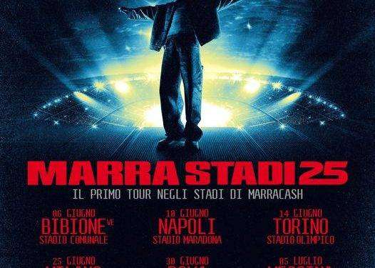 Marracash scrive la storia: nel 2025 il primo tour negli stadi