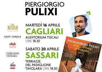 Due appuntamenti con Piergiorgio Pulixi per Éntula: l’autore sarà a Cagliari il 16 aprile e a Sassari il 20