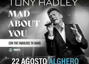 Tony Hadley sul palco dell’Alguer Summer festival il 22 agosto 2024