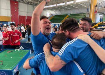 Calcio da Tavolo: Fiamme Azzurre Roma vincono lo Scudetto