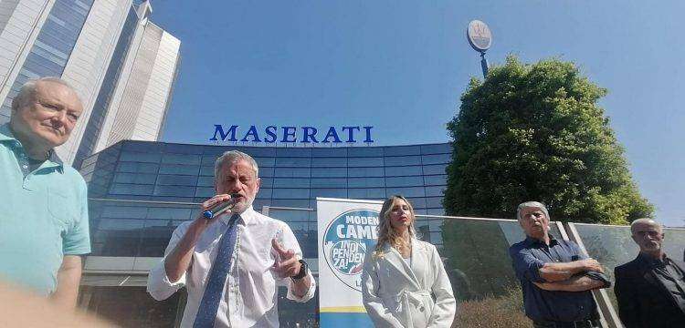 Modena, Alemanno, Giovanardi, De Maio “Il Governo deve salvare Maserati”