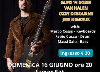 Musica, arriva in Sardegna il chitarrista Andre Nieri: appuntamento ad Assemini il 16 giugno