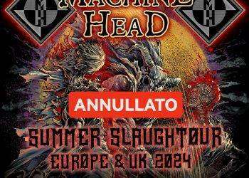 Musica, i Machine Head cancellano la data italiana