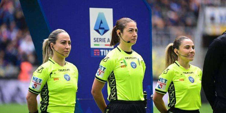 Inter-Toro, prima terna arbitrale tutta al femminile in A