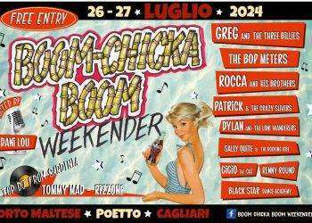Musica, a Cagliari torna il Boom Chicka Boom Weekender 2024