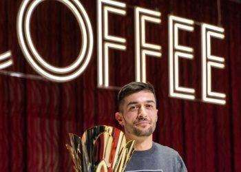 L’esperto italiano di caffè ai campionati mondiali negli Usa