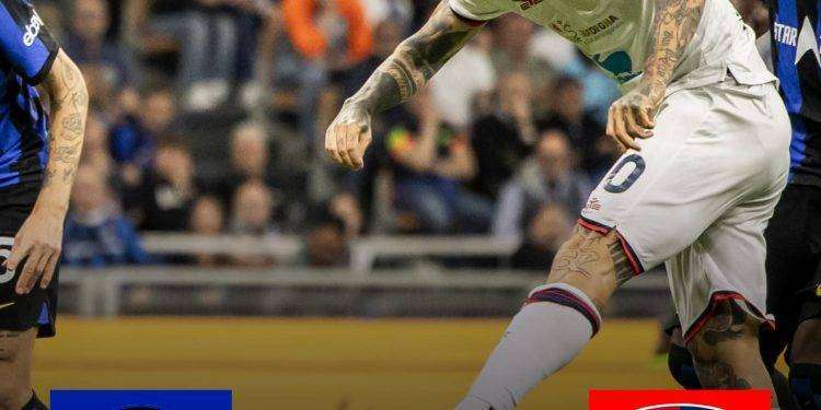 Un bel Cagliari aggancia all’ultimo l’Inter: a Milano finisce 2 a 2