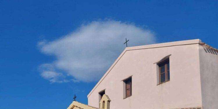 La chiesa e il cocchio di Sant’Efisio in mattoncini Lego