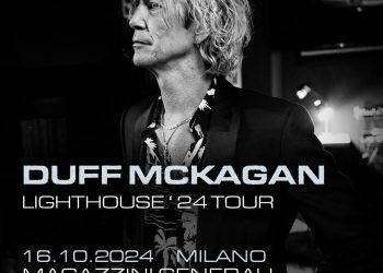 Duff McKagan, bassista e co-fondatore dei Guns N’ Roses in concerto a Milano