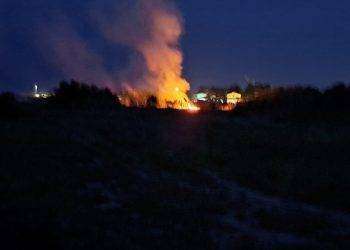 Incendio a Capoterra: intervento dei Vigili del Fuoco