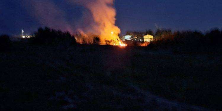 Incendio a Capoterra: intervento dei Vigili del Fuoco