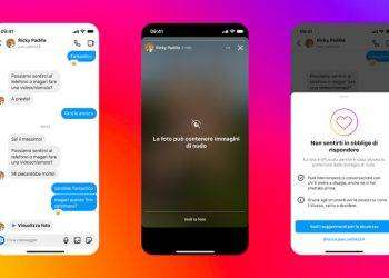 Instagram sfocherà i nudi nei messaggi inviati ai minorenni