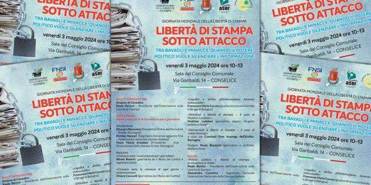 Giornata mondiale della libertà di stampa 2024, il 3 maggio appuntamento a Conselice
