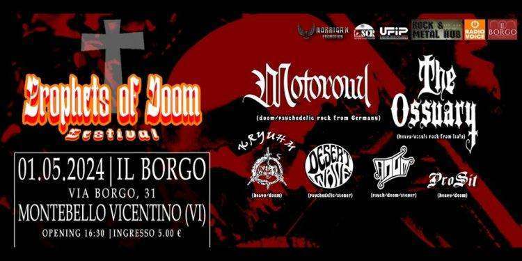 Kryuhm suonano al Prophet Of Doom il 1 maggio
