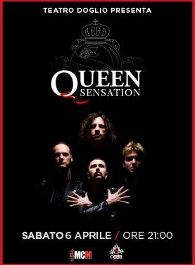 Queen Sensation in concerto il 6 aprile al Palazzo Doglio