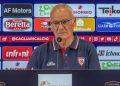 Calcio: Ranieri, ‘a Genova concentrati per il rush finale’