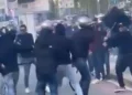 Violenti scontri tra ultras del Cagliari e del Genoa, i cagliaritani sotto la curva dei padroni di casa