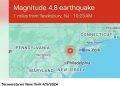 Sisma di magnitudo 4.7 in New Jersey, trema anche New York