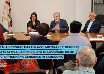 Sanità: Assessore Bartolazzi, motivare e rendere più attrattiva la possibilità di lavorare come medici di medicina generale in Sardegna
