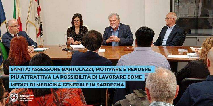 Sanità: Assessore Bartolazzi, motivare e rendere più attrattiva la possibilità di lavorare come medici di medicina generale in Sardegna