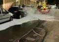 Auto in fiamme ad Alghero