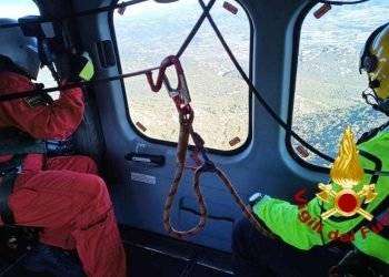 Turisti perdono l’orientamento a Tempio Pausania, recuperati dall’elicottero