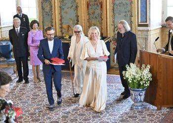Gli Abba nominati Cavalieri dal Re di Svezia