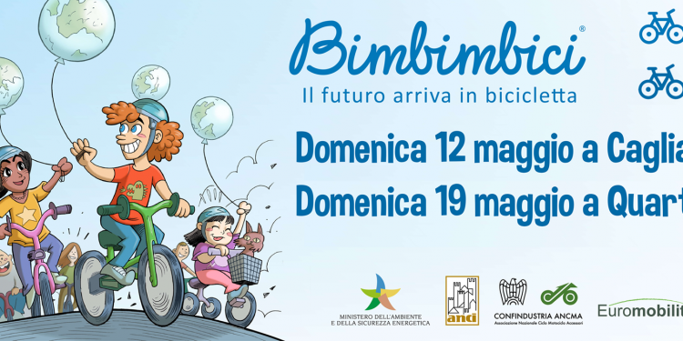 Ritorna BimbimBICI 2024 a Cagliari e Quartu Sant’Elena