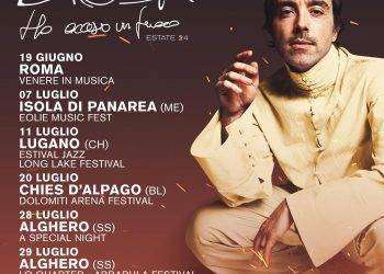 Diodato ad Alghero per un doppio appuntamento fra festival Abbabula 2024 e evento “A Special Night”