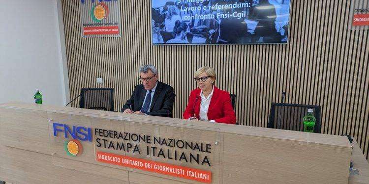 Lavoro e referendum, confronto Fnsi-Cgil: «La precarietà è il più grande bavaglio»