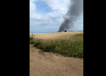 Video denuncia, incendio vicino al campo nomadi tra Selargius e Settimo San Pietro