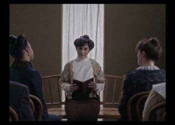 La giovane Grazia Deledda nel film “L’amore e la gloria”