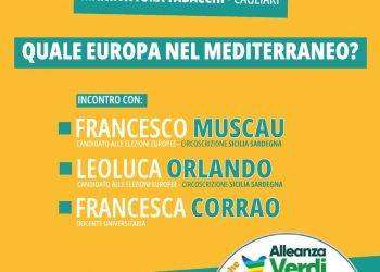 Elezioni Europee, Leoluca Orlando e Francesco Muscau (Verdi Sinistra) presentano la candidatura nel collegio Sicilia – Sardegna