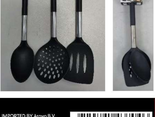 Action richiama set di utensili da cucina per migrazione di sostanze chimiche