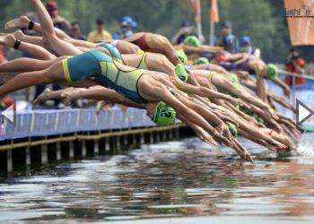 Tappa mondiale di triathlon sabato 25 al Poetto di Cagliari