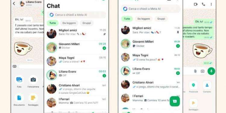 WhatsApp cambia, nuovi colori e funzioni