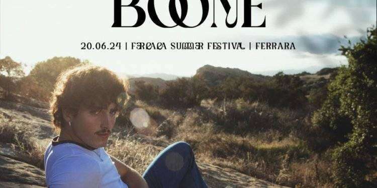 Benson Boone: una data al Ferrara Summer Festival