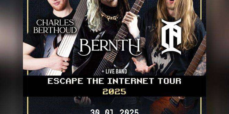 Bernth, Charles Berthoud e Ola Englund: una data a Milano nel 2025