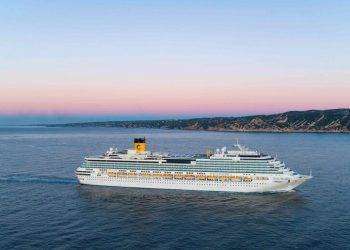 Crociere, la Costa Pacifica ritorna a Olbia con 18 scali