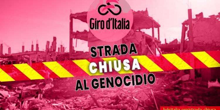 Il Giro d’Italia nel mirino della protesta contro Israele: “No al ‘Team genocidio’ in gara”