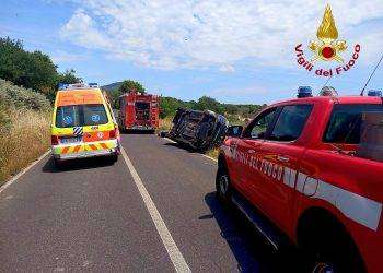 Birori, si ribalta con l’auto: un ferito grave