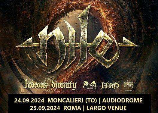 Nile in tour europeo con tre date in Italia