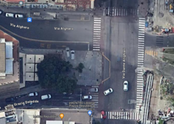 Cagliari, piazza Ramelli abbandonata: la denuncia dei cittadini